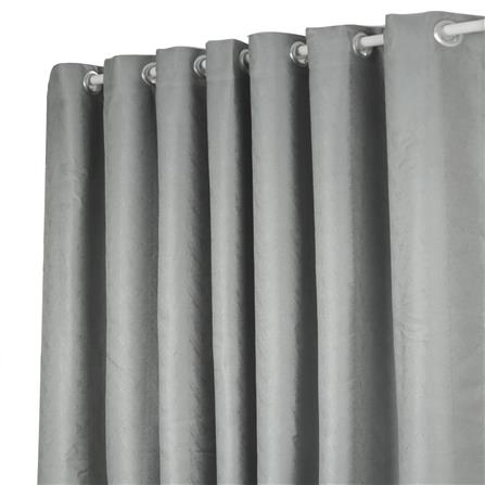 ผ้าม่าน EYELET HOME LIVING STYLE STEVE UV 270X160 ซม. สีเทา_1