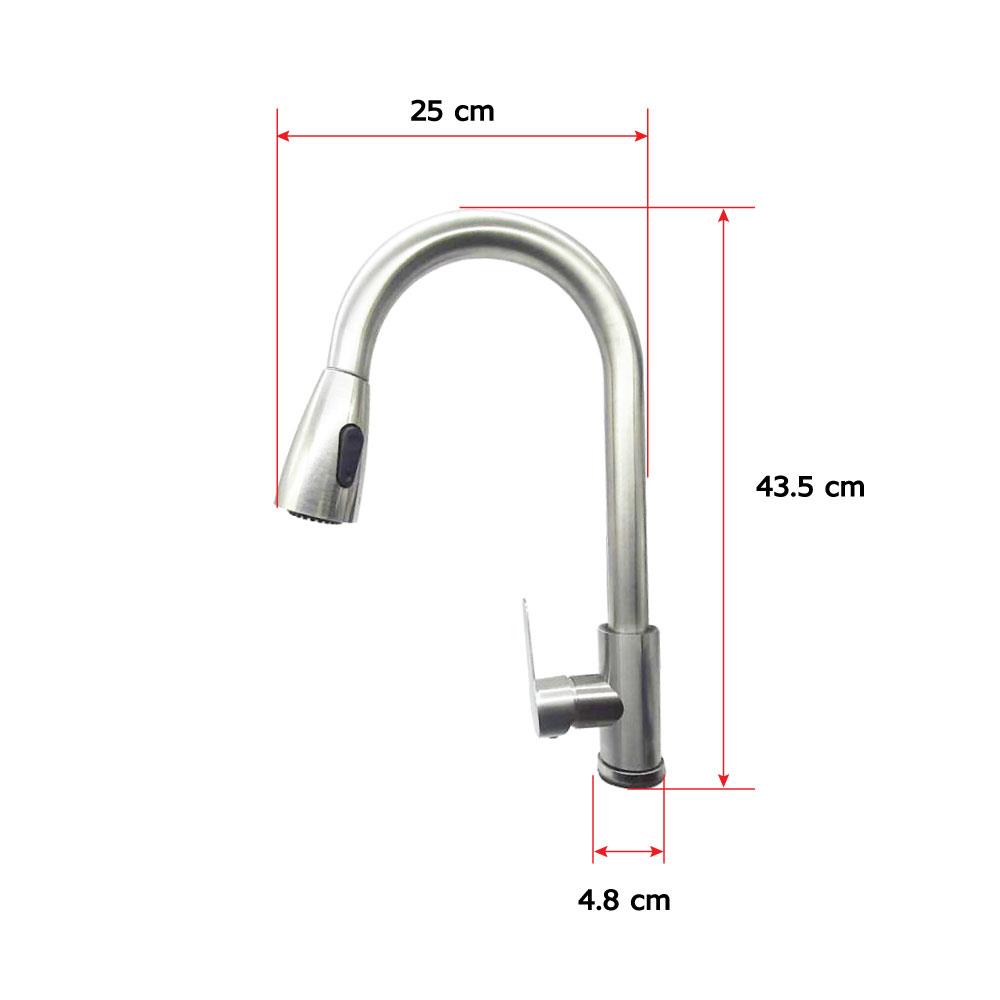 ก๊อกซิงค์ผสมเคาน์เตอร์ LUZERN LS-1900