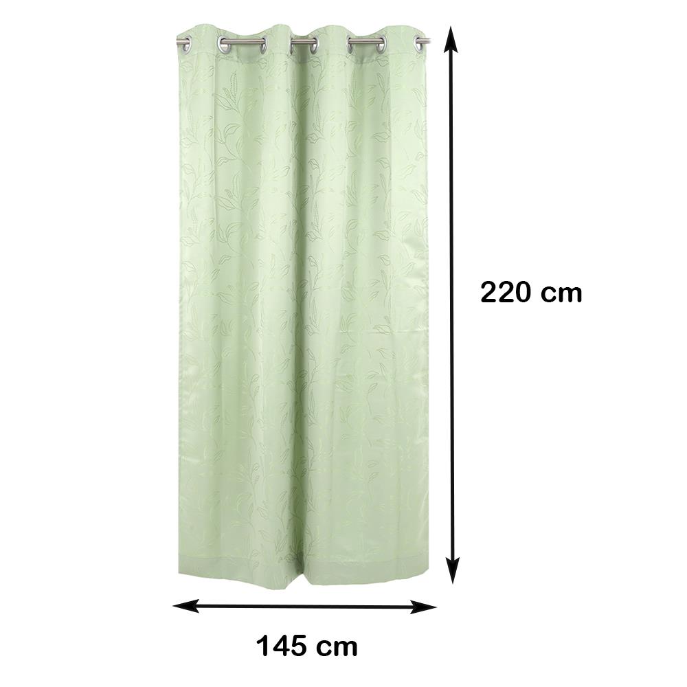 ผ้าม่าน EYELET HOME LIVING STYLE MYRA UV 145X220 ซม. สีเขียว