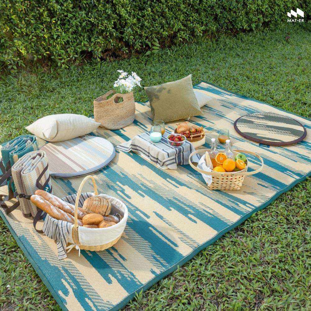 เสื่ออเนกประสงค์ MAT-ER THA-RA SIZE M 150x240 ซม. สี COLORFUL