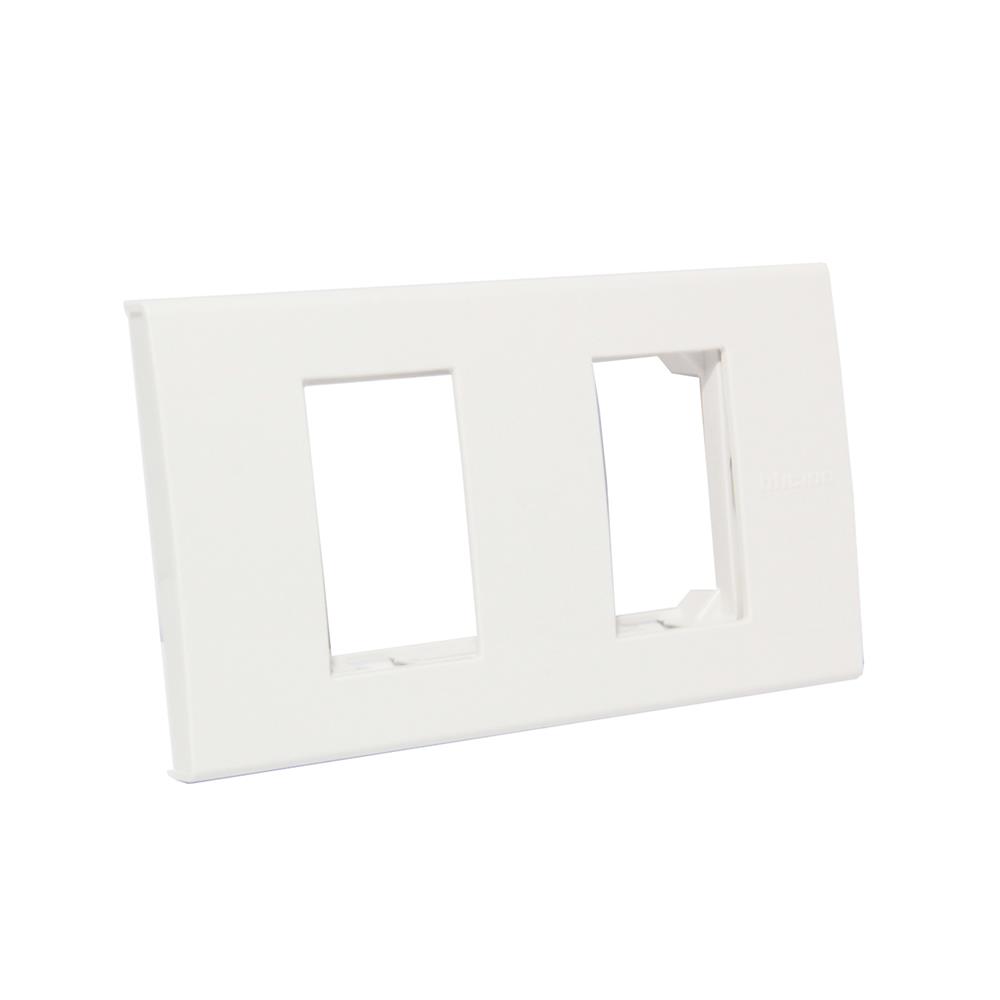 หน้ากาก 2 ช่อง BTICINO BAMBOO SAE2202TBN