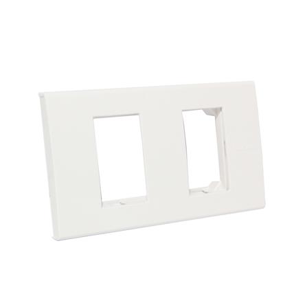 หน้ากาก 2 ช่อง BTICINO BAMBOO SAE2202TBN_1