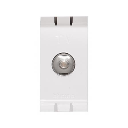 เต้ารับโทรทัศน์ BTICINO BAMBOO SAE2152DBM สีขาว