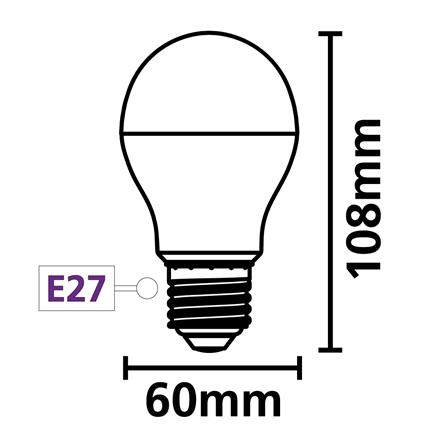 หลอด LED SYLVANIA BASIC PLUS 9 วัตต์ DAYLIGHT E27 แพ็ก 4 ชิ้น_4