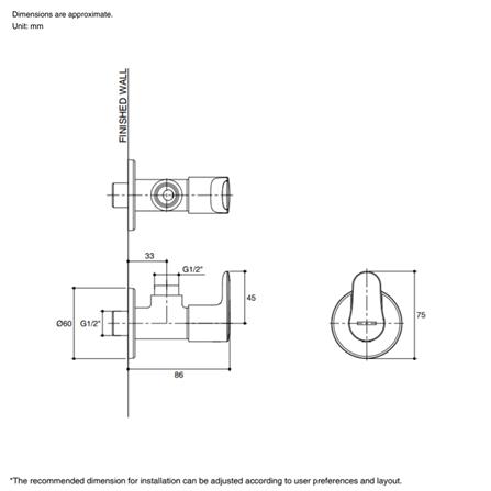 สต๊อปวาล์ว 1 ทาง KOHLER K-16086X-4-AF_1
