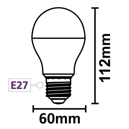 หลอด LED SYLVANIA BASIC PLUS 13 วัตต์ DAYLIGHT E27 แพ็ก 4 ชิ้น_4