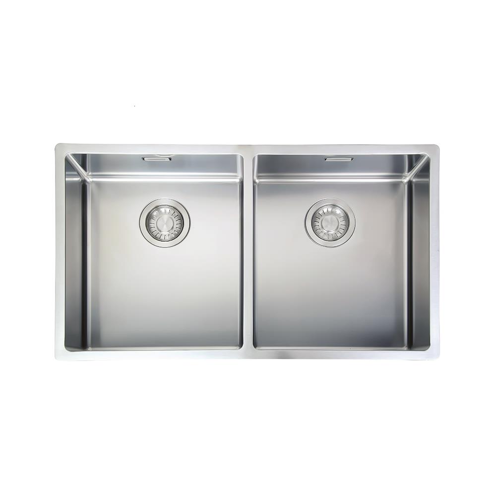ซิงค์ฝัง 2 หลุม FRANKE BXX 220-36 สีเงิน