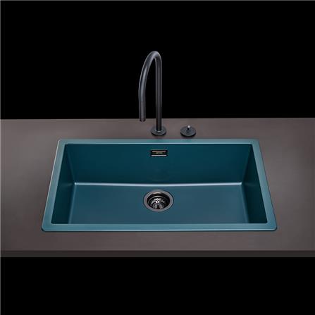 ซิงค์ฝัง 1 หลุม METRIX TEM100NG สีเขียว_1