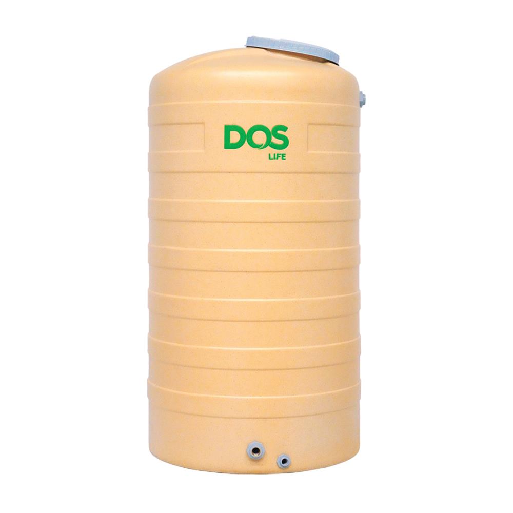 ถังเก็บน้ำ DOS ROCK 500 ลิตร สี SANDY BROWN