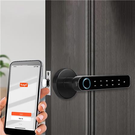 กลอนดิจิตอล C.HITECH C2 PLUS สีดำ_4