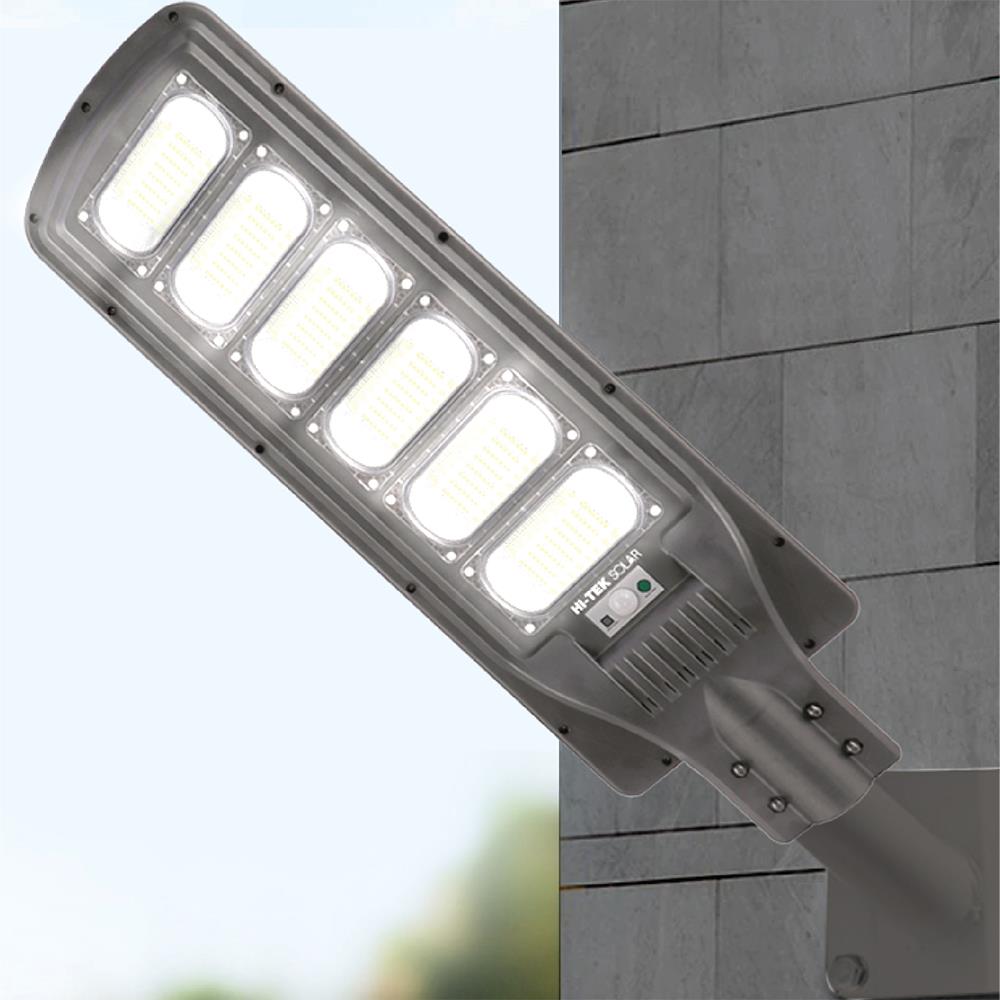 ไฟถนน SOLAR HI-TEK HFSS 300 วัตต์ DAYLIGHT สีเทา