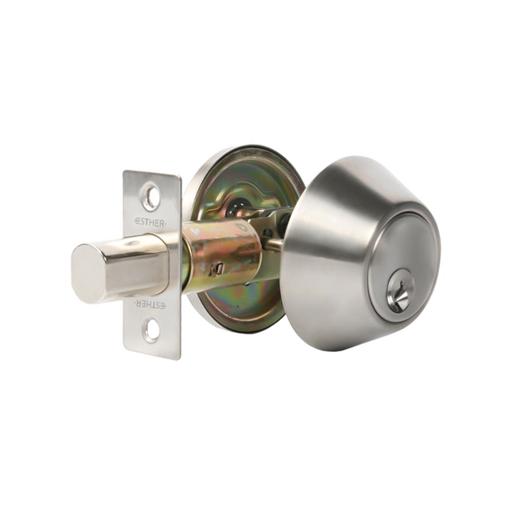 กุญแจลิ้นตาย 1 ด้าน ESTHER EAL-01-211-63 สีสเตนเลส