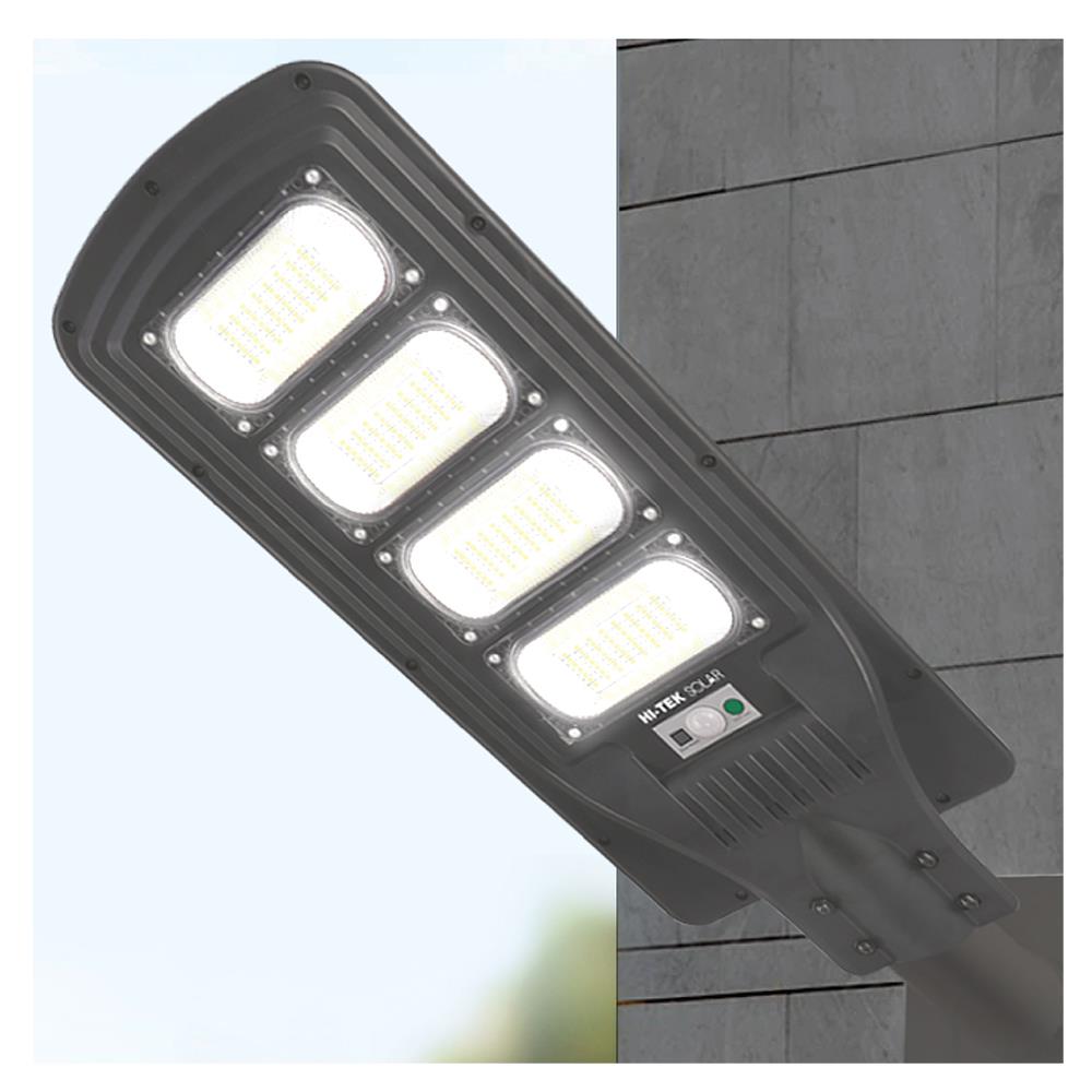 ไฟถนน SOLAR HI-TEK HFSS 200 วัตต์ DAYLIGHT สีเทา