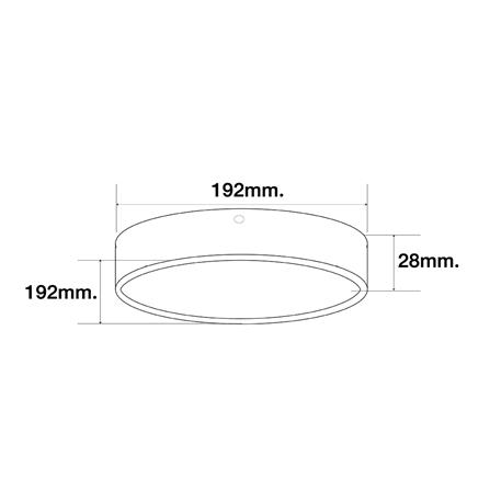 ดาวน์ไลท์ LED HI-TEK HFLEPS18DB 7.5 นิ้ว 18 วัตต์ DAYLIGHT สีดำ_5