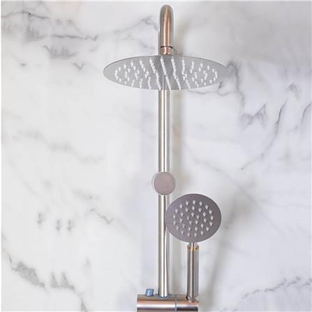 ฝักบัว RAIN SHOWER เดี่ยว RASLAND SUPREME304 สีสเตนเลส_1