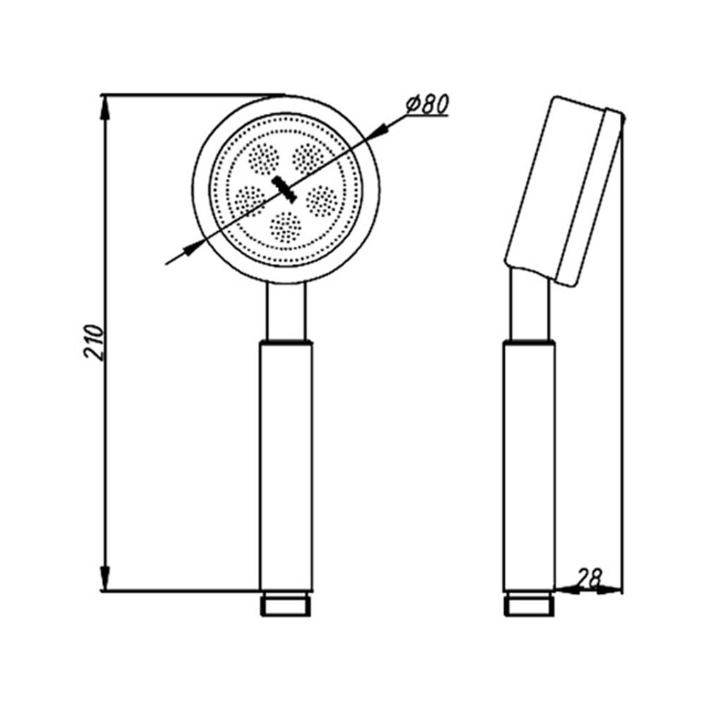 ฝักบัวพร้อมราวเลื่อน RASLAND STN-304-RAIL