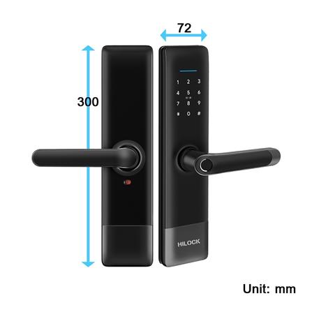 กลอนดิจิตอล HILOCK HL-451 สีดำ_3