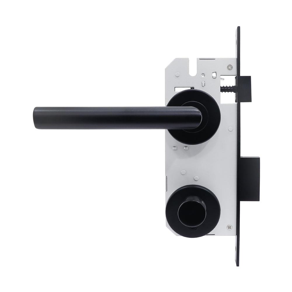 มือจับก้านโยกห้องทั่วไป MORTISE SOLEX 4585 105 สีดำ