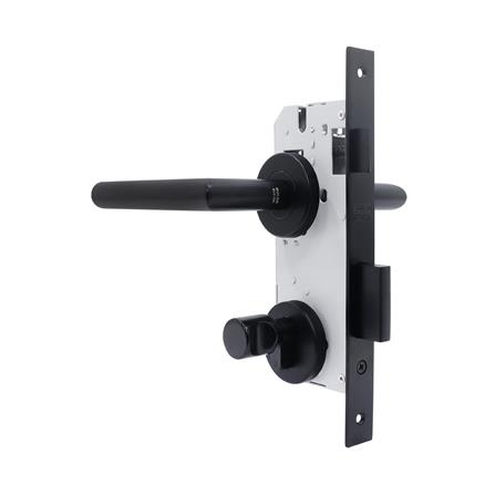 มือจับก้านโยกห้องทั่วไป MORTISE SOLEX 4585 105 สีดำ_2