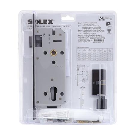 มือจับก้านโยกห้องทั่วไป MORTISE SOLEX 4585 105 สีดำ_5