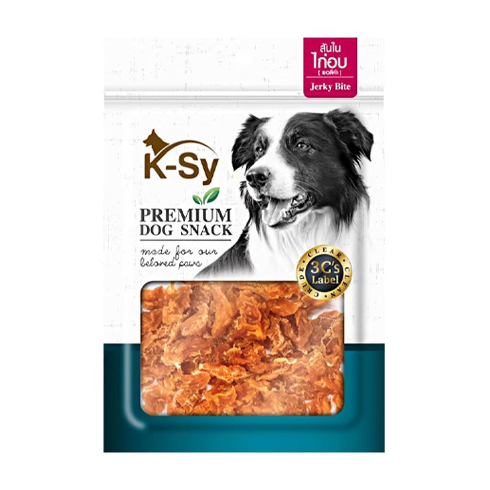 ขนมสุนัข K-SY CHICKEN JERKY BITE 325 ก.