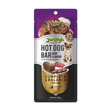 ขนมสุนัข JERHIGH HOTDOG BAR BEEF 150 ก._0