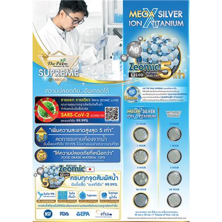 ถังเก็บน้ำ WAVE THE PALM SUPREME 1500 ลิตร สี ANTARCTIC BLACK_5