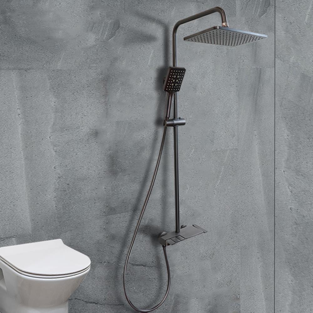 ชุดฝักบัว RAIN SHOWER ผสม HONS ST1100 สีเทา