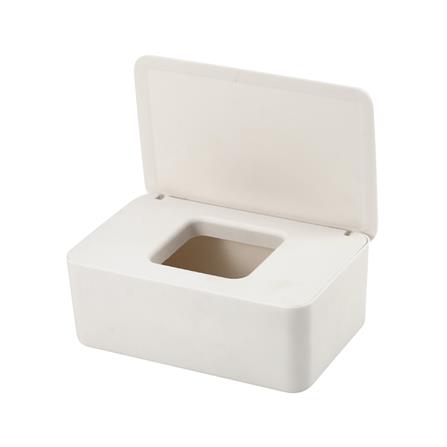 กล่องทิชชูแผ่น PP KECH SOFT CLOSE สีครีม_0