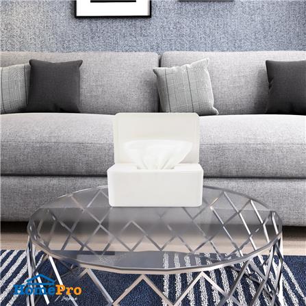 กล่องทิชชูแผ่น PP KECH SOFT CLOSE สีครีม_5