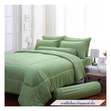 ชุดผ้าปูที่นอน 6 ฟุต 6 ชิ้น FOUNTAIN COLOR 70201-FT GREEN02_0