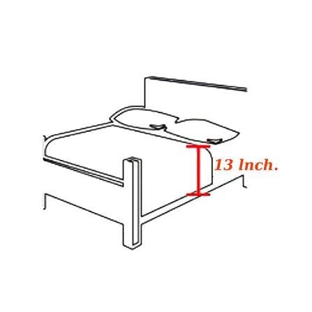 ชุดผ้าปูที่นอน 6 ฟุต 6 ชิ้น FOUNTAIN COLOR 70201-FT GRAY02_5