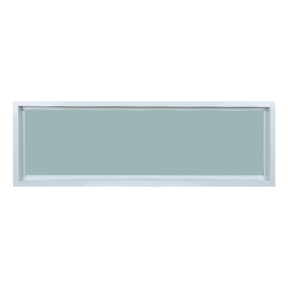 ช่องแสงหน้าต่าง อะลูมิเนียม WINDOW ASIA F10 100x40 ซม. สีขาว