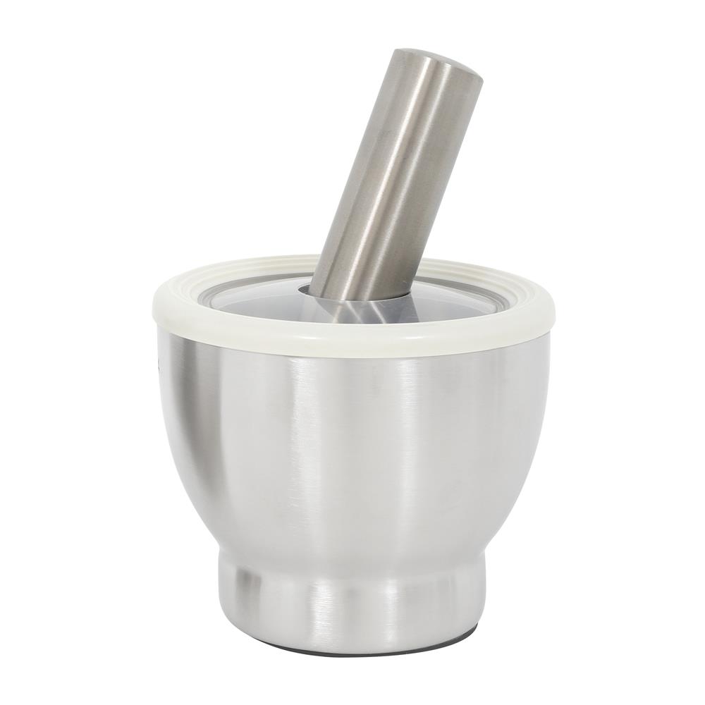 ครกสเตนเลสพร้อมสาก COLOR KIT 15 ซม.