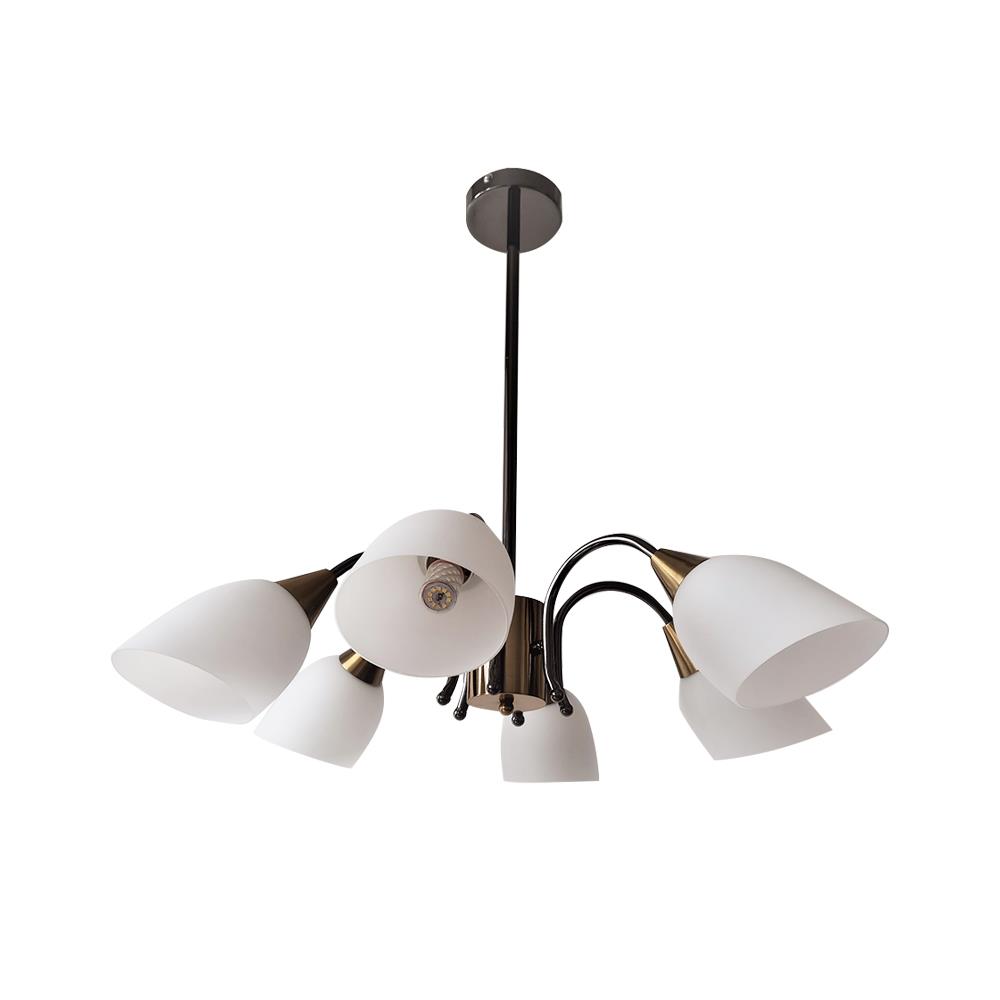 ไฟช่อ CARINI MS2202-6 6 หัว สีขาว/ดำ