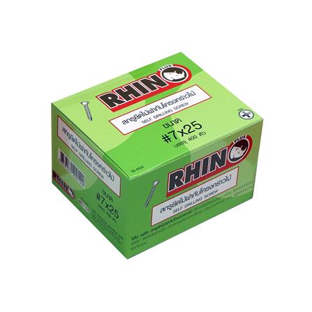 สกรูยึดไม้ฝาปลายแหลม TF RHINO 7x25 มม. 400 ชิ้น_0