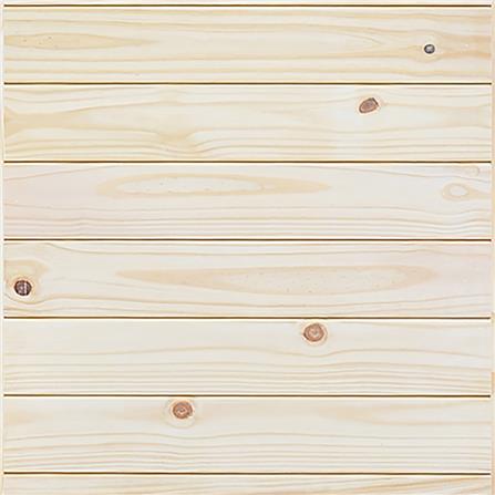 ประตูไม้สน D2D ECO-PINE 801 80X200 ซม. สีธรรมชาติ ไม่เจาะลูกบิด_1