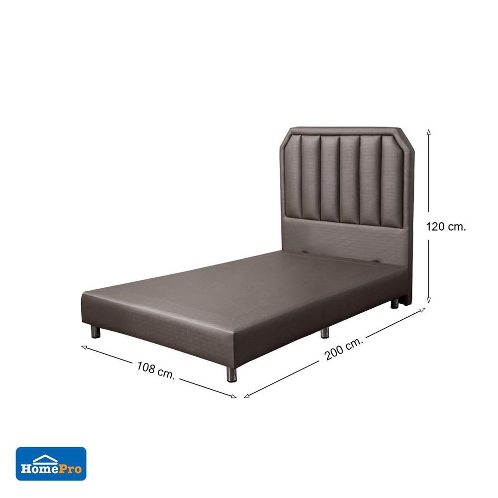 ฐานรองหัวเตียง 3.5 ฟุต HOME LIVING STYLE LUXE สี GREY