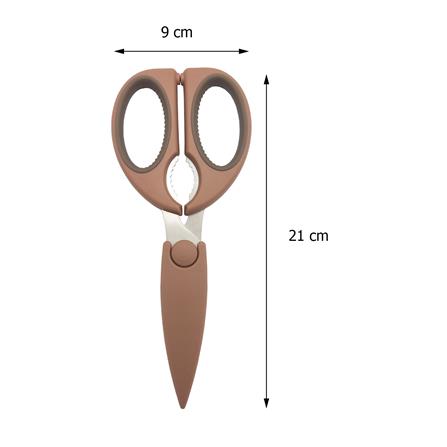 กรรไกรครัว KECH COOK CHARMY 21 ซม. สีครีม_4