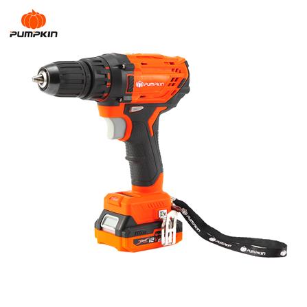 สว่านกระแทกไร้สาย (พร้อมแบตเตอรี่) PUMPKIN XT-10DB 50272 12 โวลต์_0