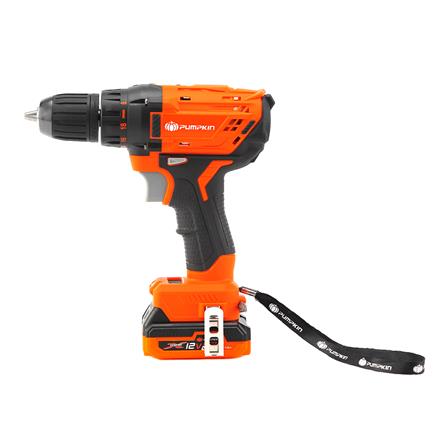 สว่านกระแทกไร้สาย (พร้อมแบตเตอรี่) PUMPKIN XT-10DB 50272 12 โวลต์_1