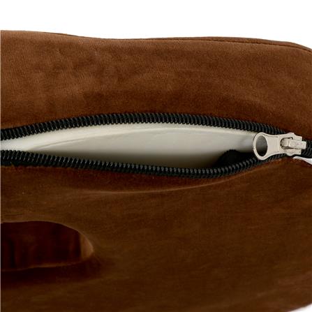 เบาะรองนั่ง HOME LIVING STYLE PLAINO 13X17 นิ้ว สีน้ำตาล_1