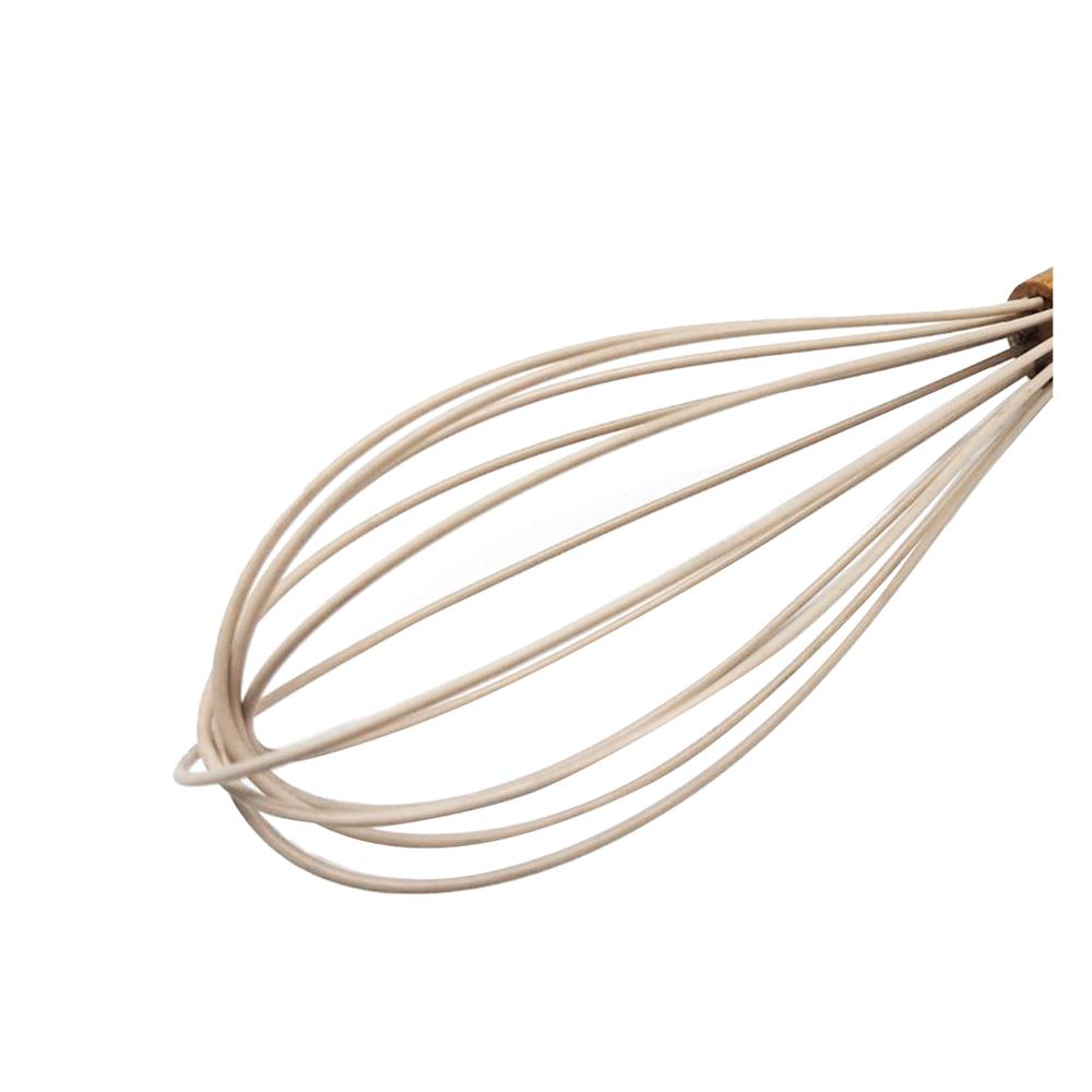 ที่ตีไข่ KECH COOK CHARMY สีครีม ด้ามไม้