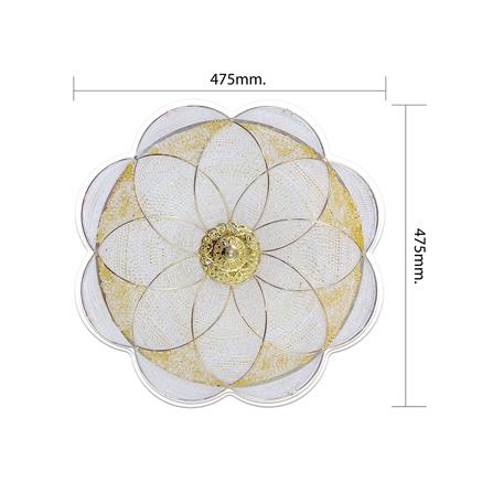 ไฟเพดาน LED LAMPTAN FLORIA 19 นิ้ว 36 วัตต์ DAYLIGHT/COOL WHITE/WARM WHITE สีขาว_4