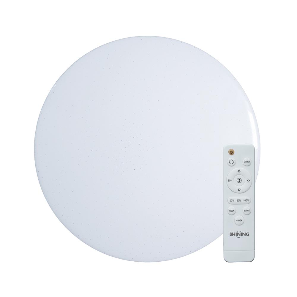 ไฟเพดาน LED SHINING S-CE03600C-2RM 15 นิ้ว 36 วัตต์ DAYLIGHT/COOL WHITE/WARM WHITE สีขาว