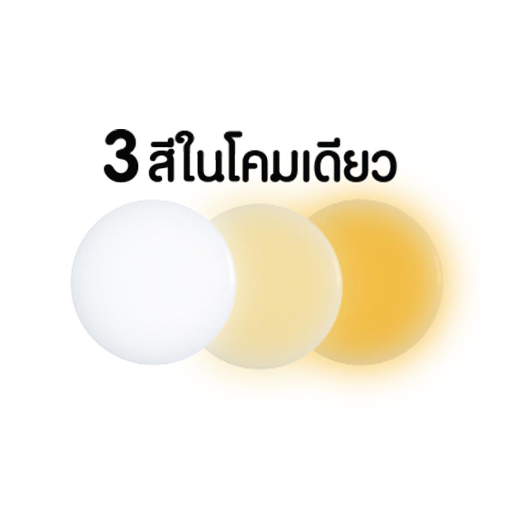 ไฟเพดาน LED SHINING S-CE03600C-2RM 15 นิ้ว 36 วัตต์ DAYLIGHT/COOL WHITE/WARM WHITE สีขาว