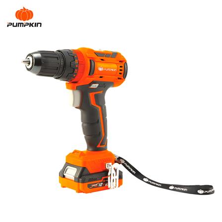 สว่านกระแทกไร้สาย (พร้อมแบตเตอรี่) PUMPKIN XTREME XT-10IDBL 50271 12 โวลต์_0