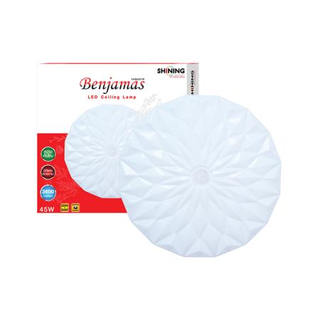 ไฟเพดาน LED SHINING S-CE04565C-1 20 นิ้ว 45 วัตต์ DAYLIGHT สีขาว_3