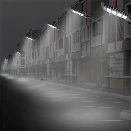 ไฟถนน SOLAR NAGAS SL 150 วัตต์ DAYLIGHT สีเทา_5