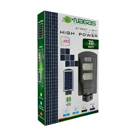 ไฟถนน SOLAR NAGAS SL 70 วัตต์ DAYLIGHT สีเทา_4